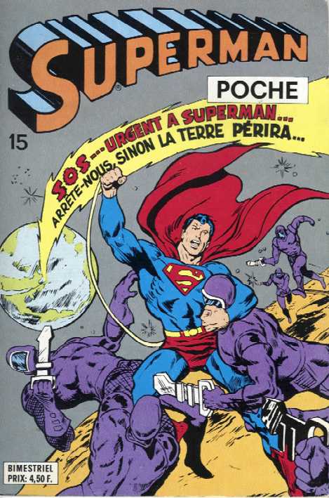 Scan de la Couverture Superman Poche n 15